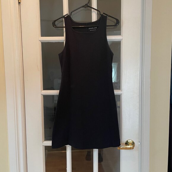 Everlane Party of One Tank Dress, Black, Size XS - Picture 3 of 6
